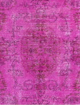 Roze Turkije Vintage Tapijt 181 x 111 cm - view 4