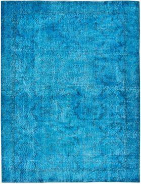 Tappeto vintage 281 x 167 blu