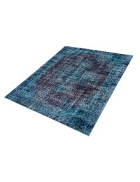 Azul Turquía Alfombra vintage 200 x 107 cm - view 1