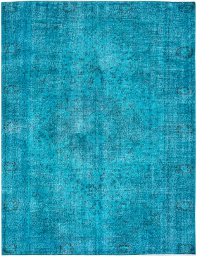 Türkis Türkei Vintage Teppich  275 x 161 cm