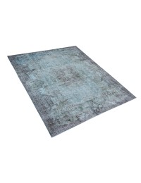 Azul Turquía Alfombra vintage 307 x 175 cm - view 3