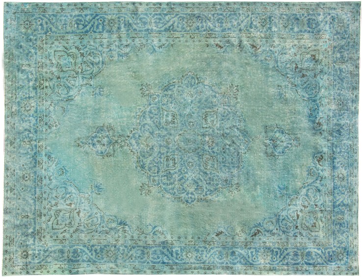 Blau Türkei Vintage Teppich  324 x 205 cm