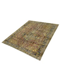 Geel Turkije Vintage Tapijt 260 x 166 cm - view 1