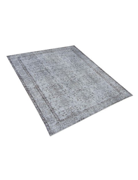 Grå Turkiet vintage matta  217 x 123 cm