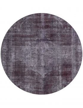 Rund Vintage Teppich rund  lila <br/>265 x 265 cm