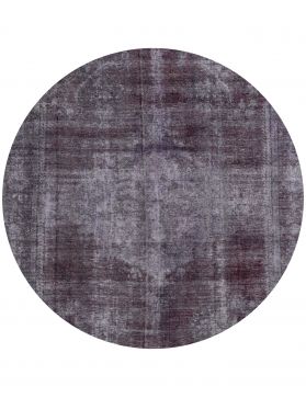 Vintage Tapis rond 265 X 265 violet