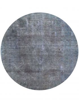 Rund Vintage Teppich rund  blau <br/>250 x 250 cm