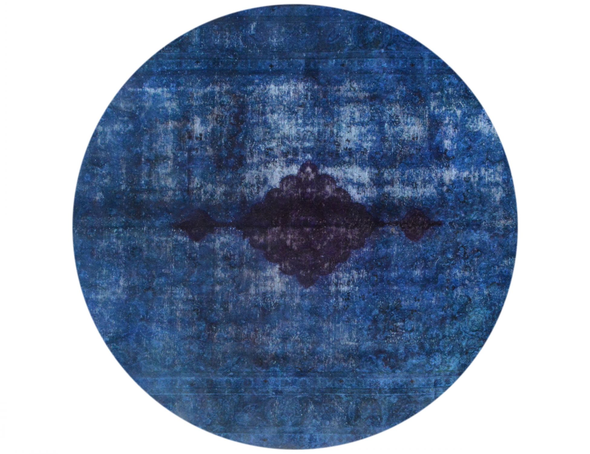 Tappeto Vintage  blu <br/>290 x 290 cm