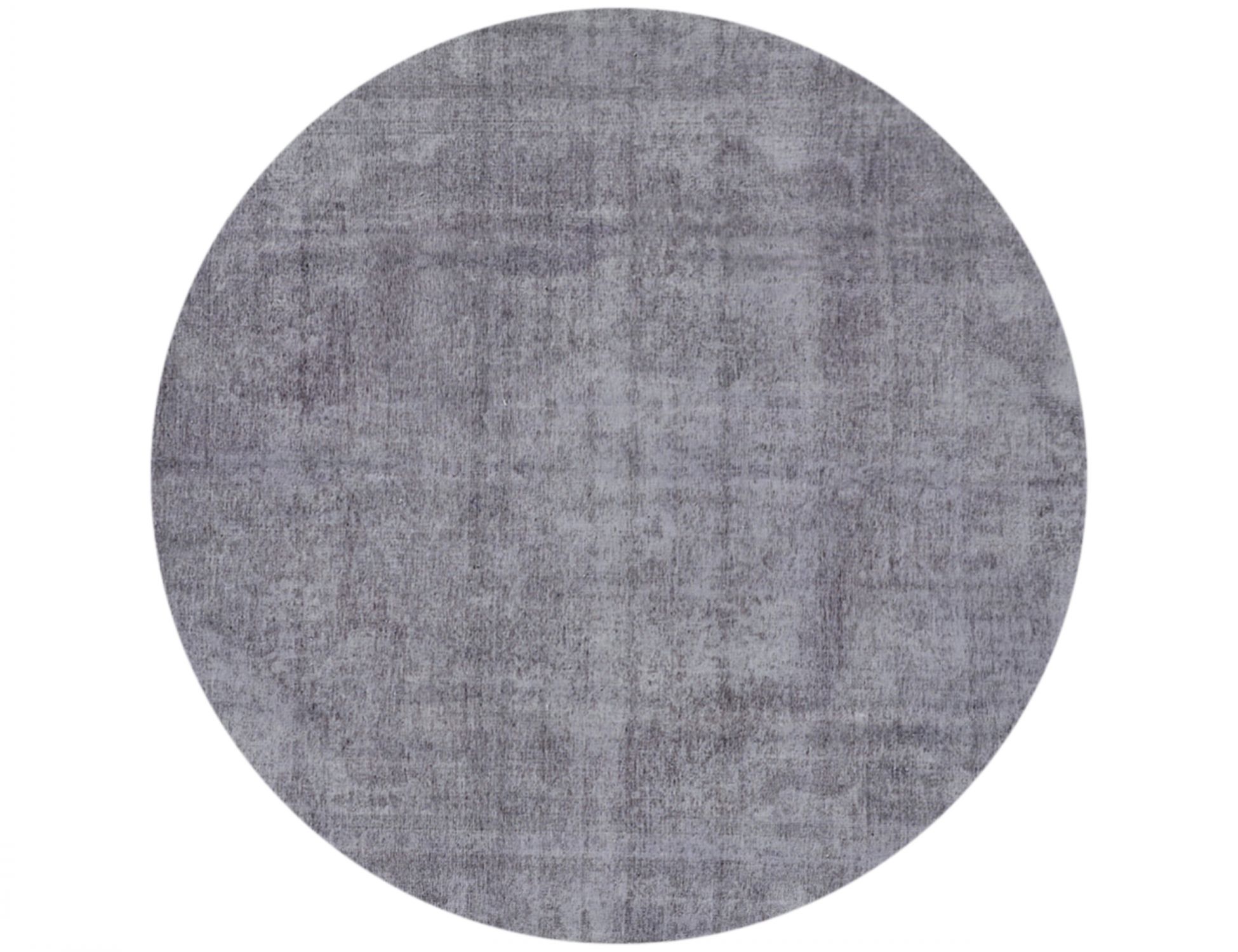 Rund Vintage Teppich rund  grau <br/>260 x 260 cm