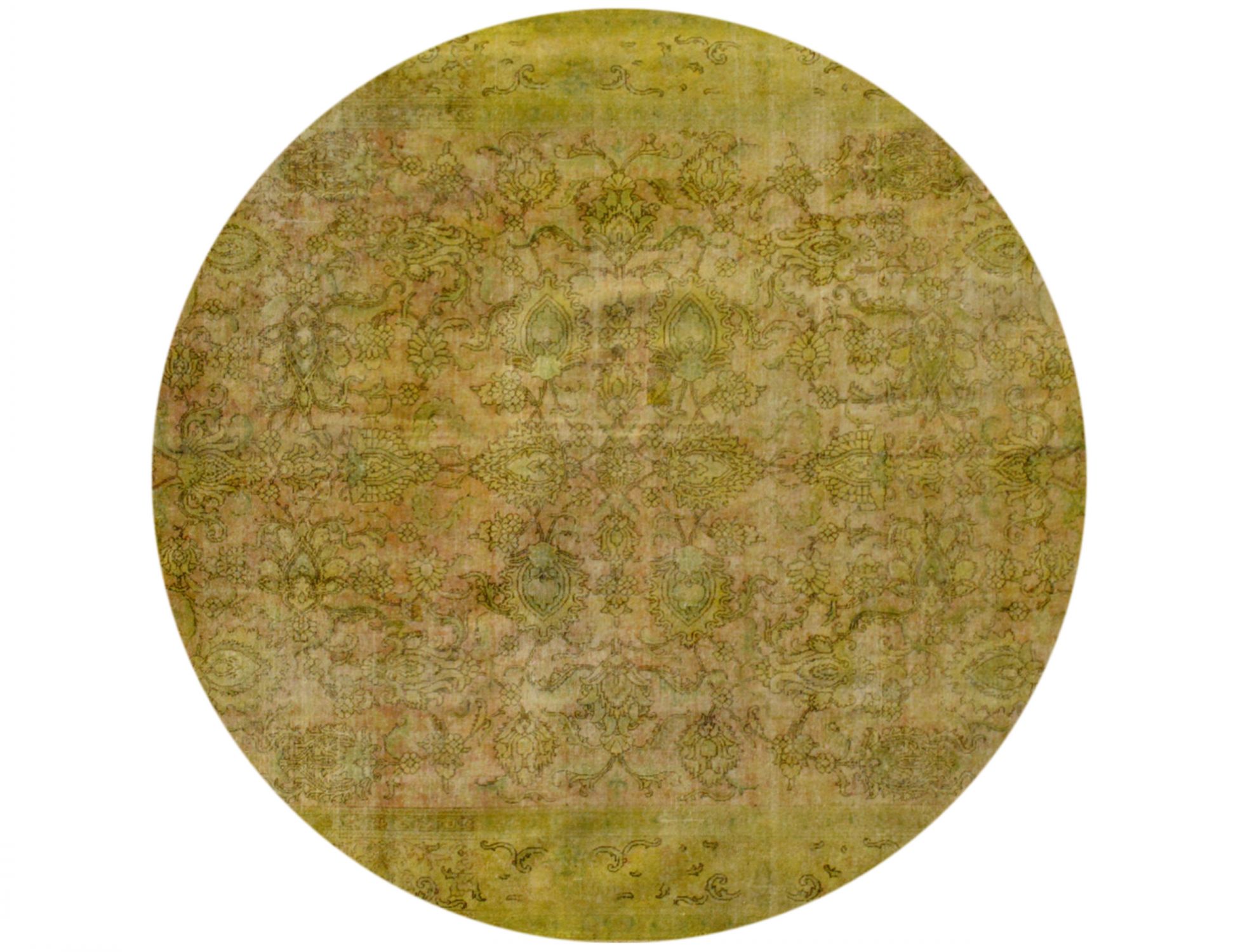 Tappeto Vintage  giallo <br/>295 x 295 cm