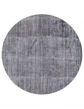 Vintage Teppich rund 270 X 270 grau