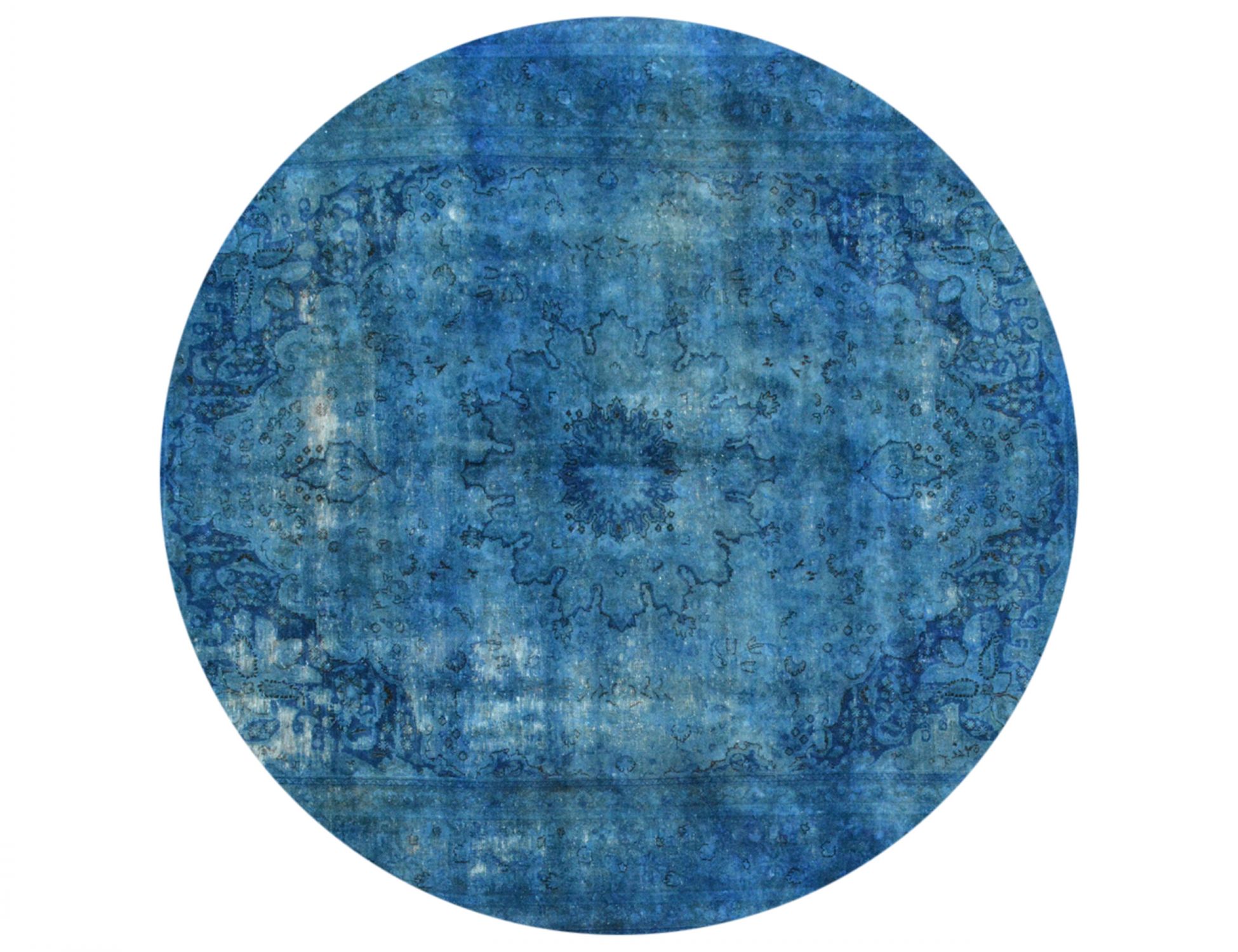 Tappeto Vintage  blu <br/>296 x 296 cm
