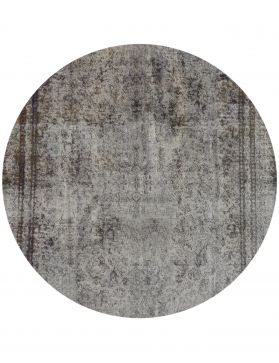 Rund Vintage Teppich rund  grau <br/>250 x 250 cm