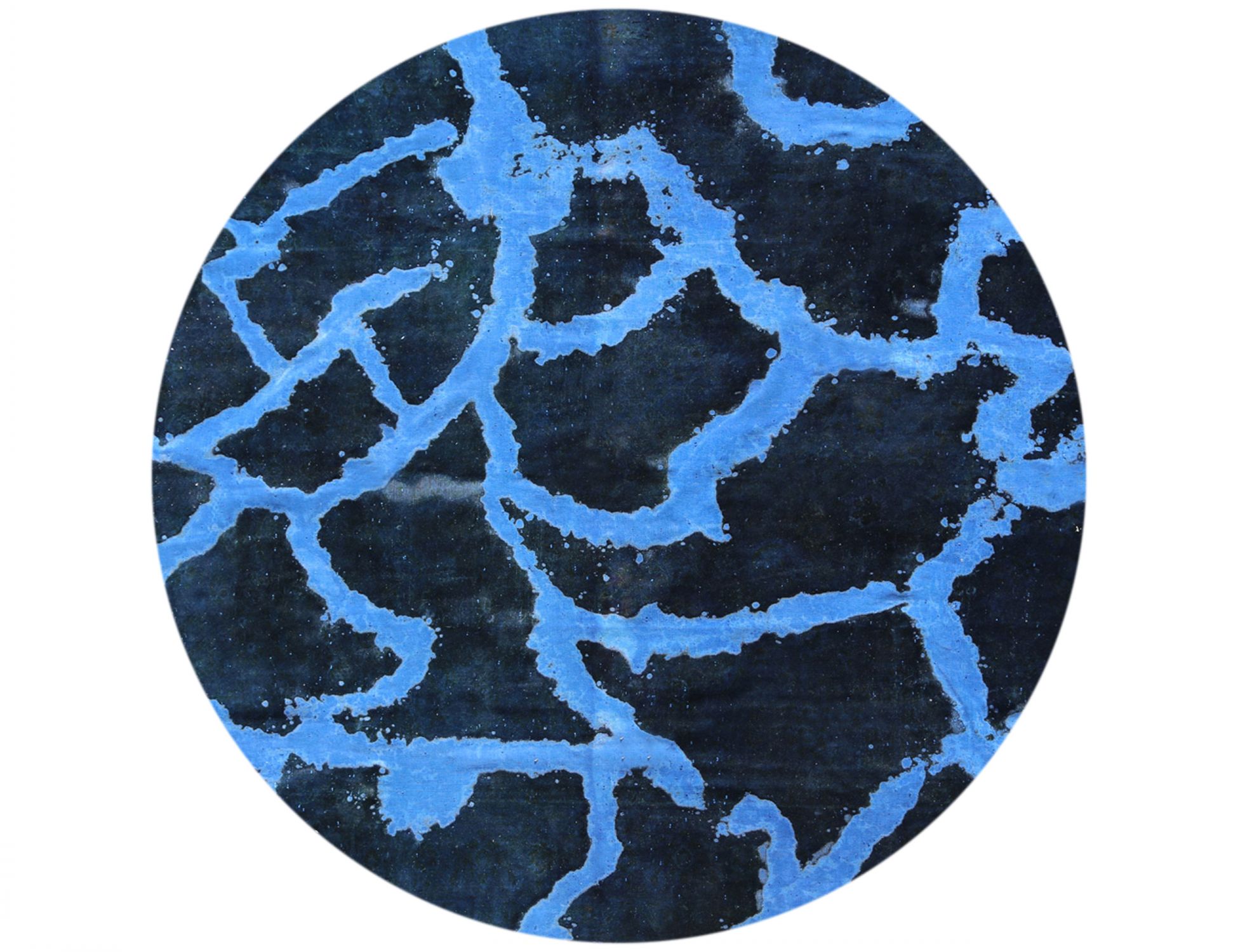 Tappeto Vintage  blu <br/>302 x 302 cm