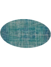 Verde Turco Tappeto Vintage 247 x 247 cm - view 2