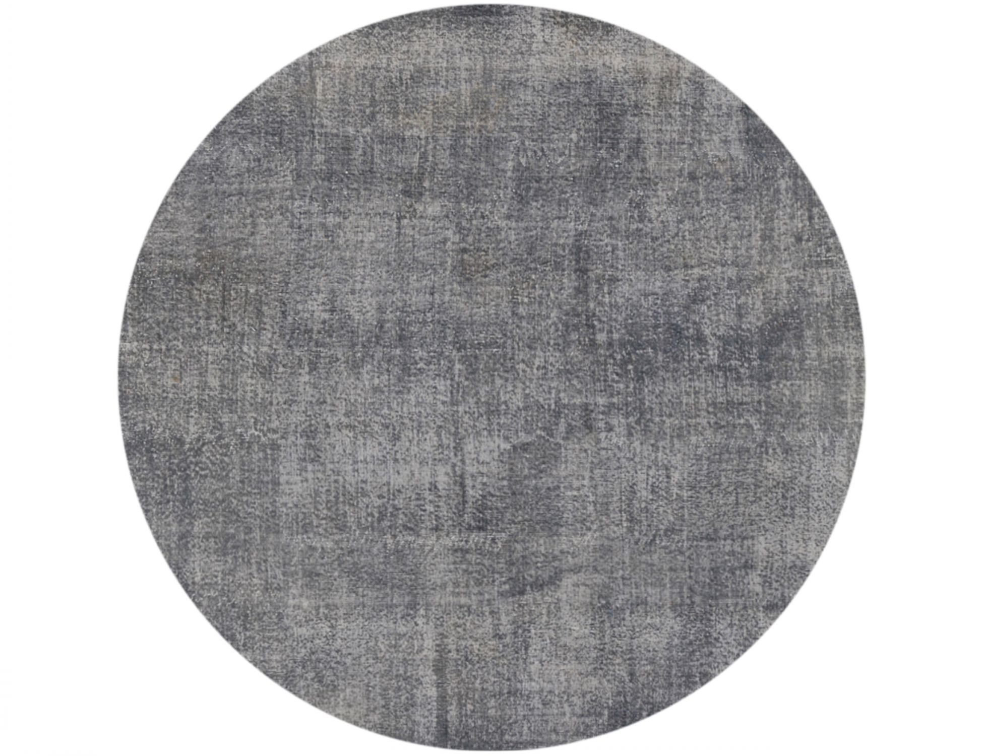 Rund Vintage Teppich rund  grau <br/>237 x 237 cm
