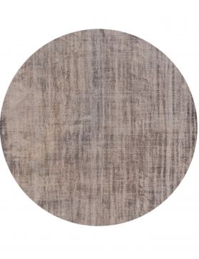 Rund Vintage Teppich rund  beige <br/>255 x 255 cm