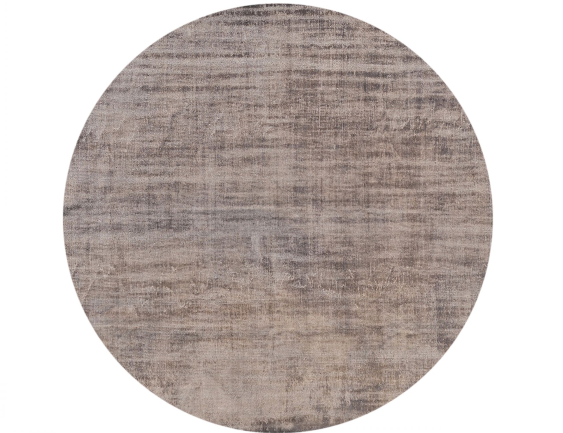 Rund Vintage Teppich rund  beige <br/>255 x 255 cm