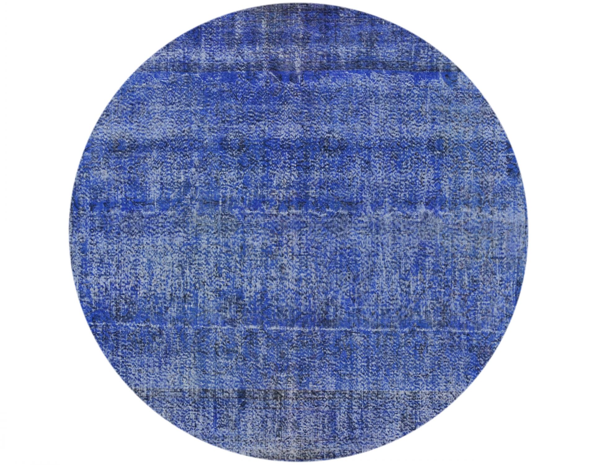 Tappeto Vintage  blu <br/>221 x 221 cm
