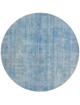 Rund Vintage Teppich rund  blau <br/>225 x 225 cm