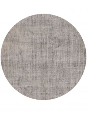 Vintage Teppich rund 220 X 220 grau