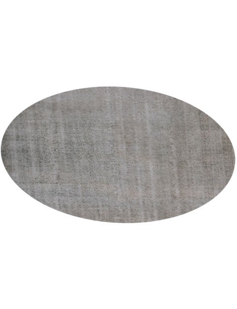 Blau Türkei Vintage Teppich rund  225 x 225 cm