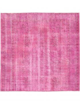 Quadrat Vintage Teppich  lila <br/>187 x 187 cm