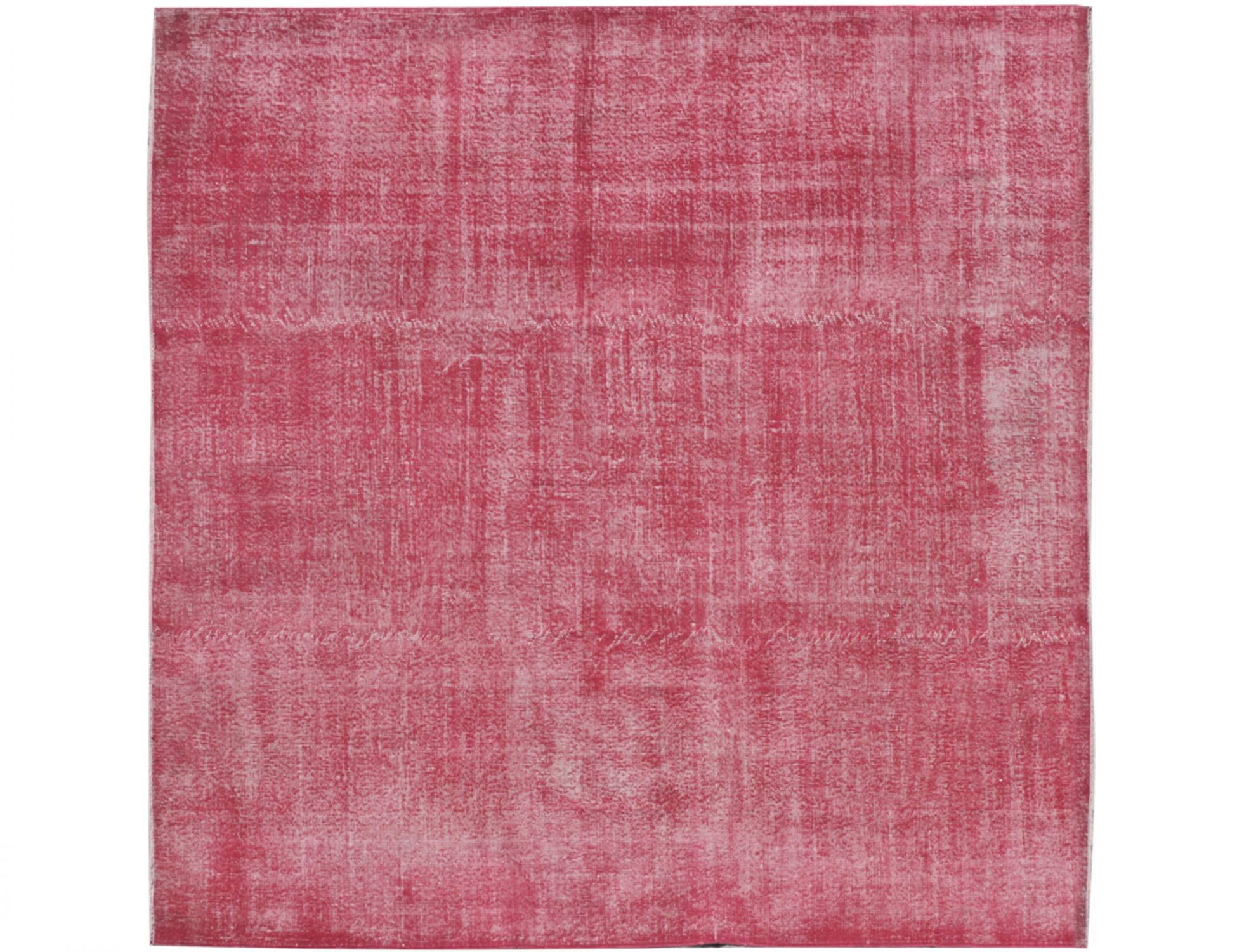 Quadrat Vintage Teppich  rot <br/>268 x 268 cm