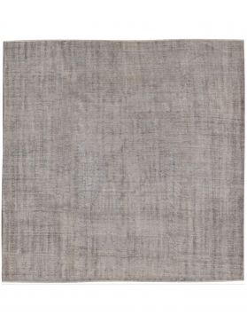 Quadrat Vintage Teppich rund  grau <br/>226 x 226 cm