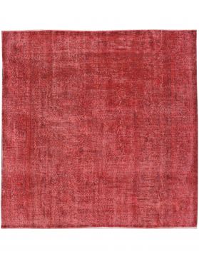  Vintage Tapis 213 X 213 rouge