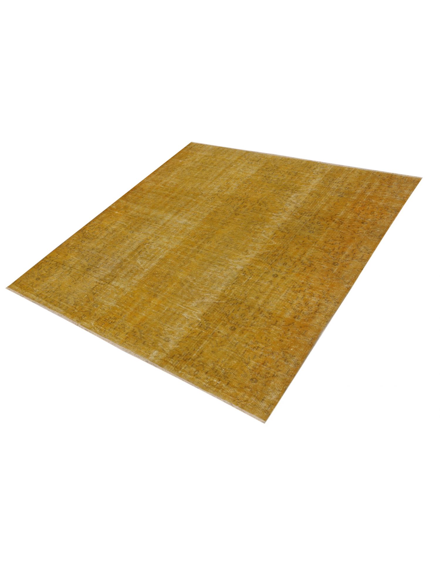 Tappeto Vintage  giallo <br/>189 x 189 cm