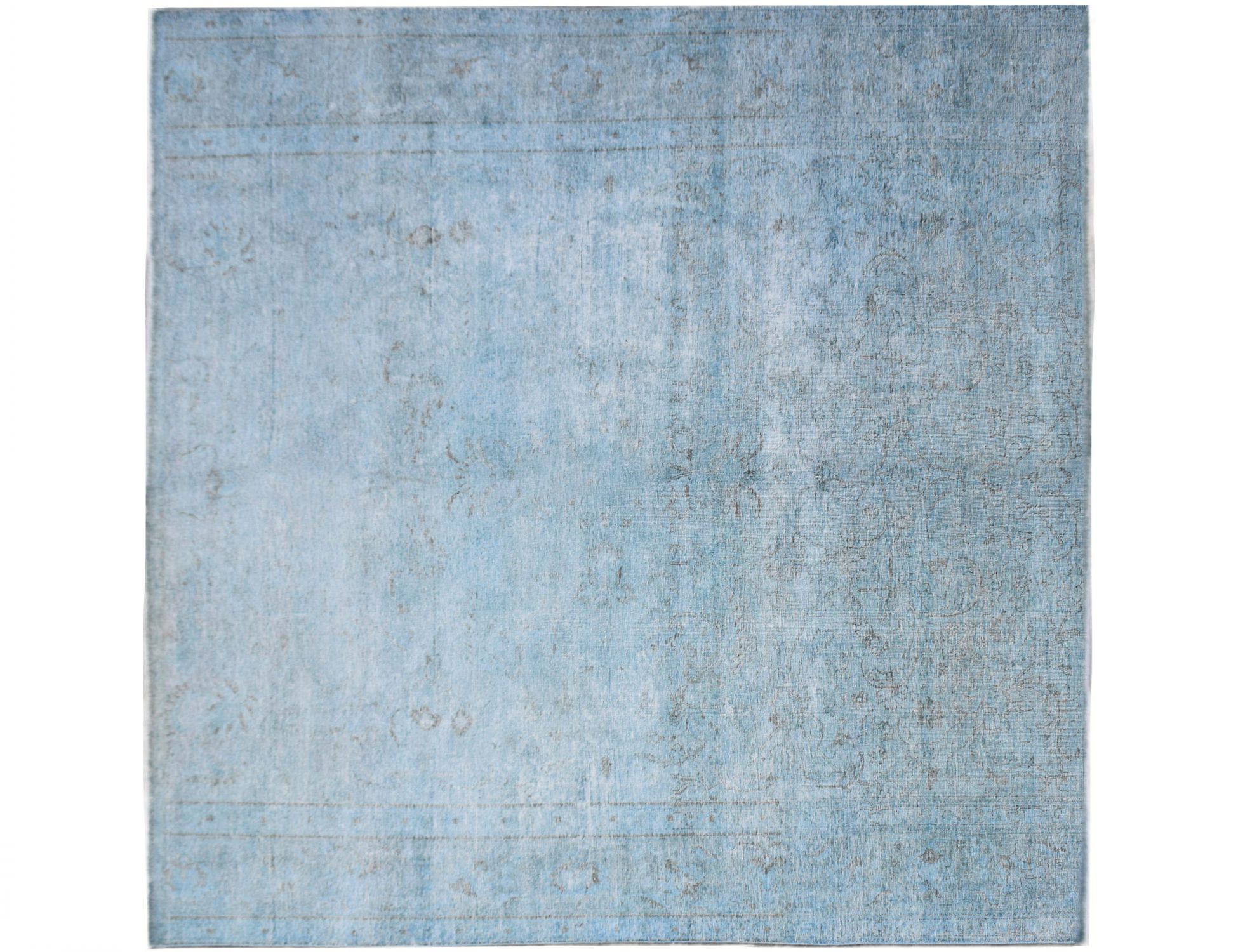 Tappeto Vintage  blu <br/>297 x 297 cm