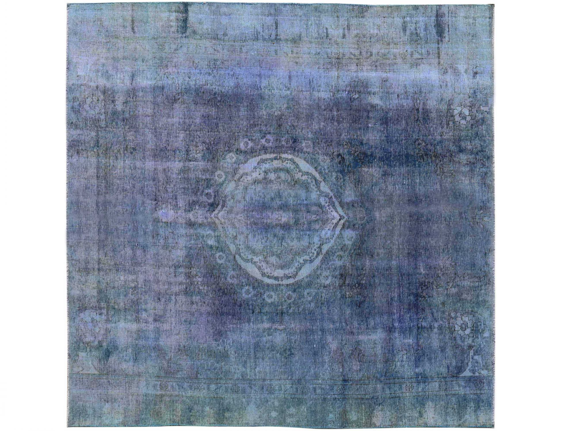Tappeto Vintage  blu <br/>263 x 263 cm