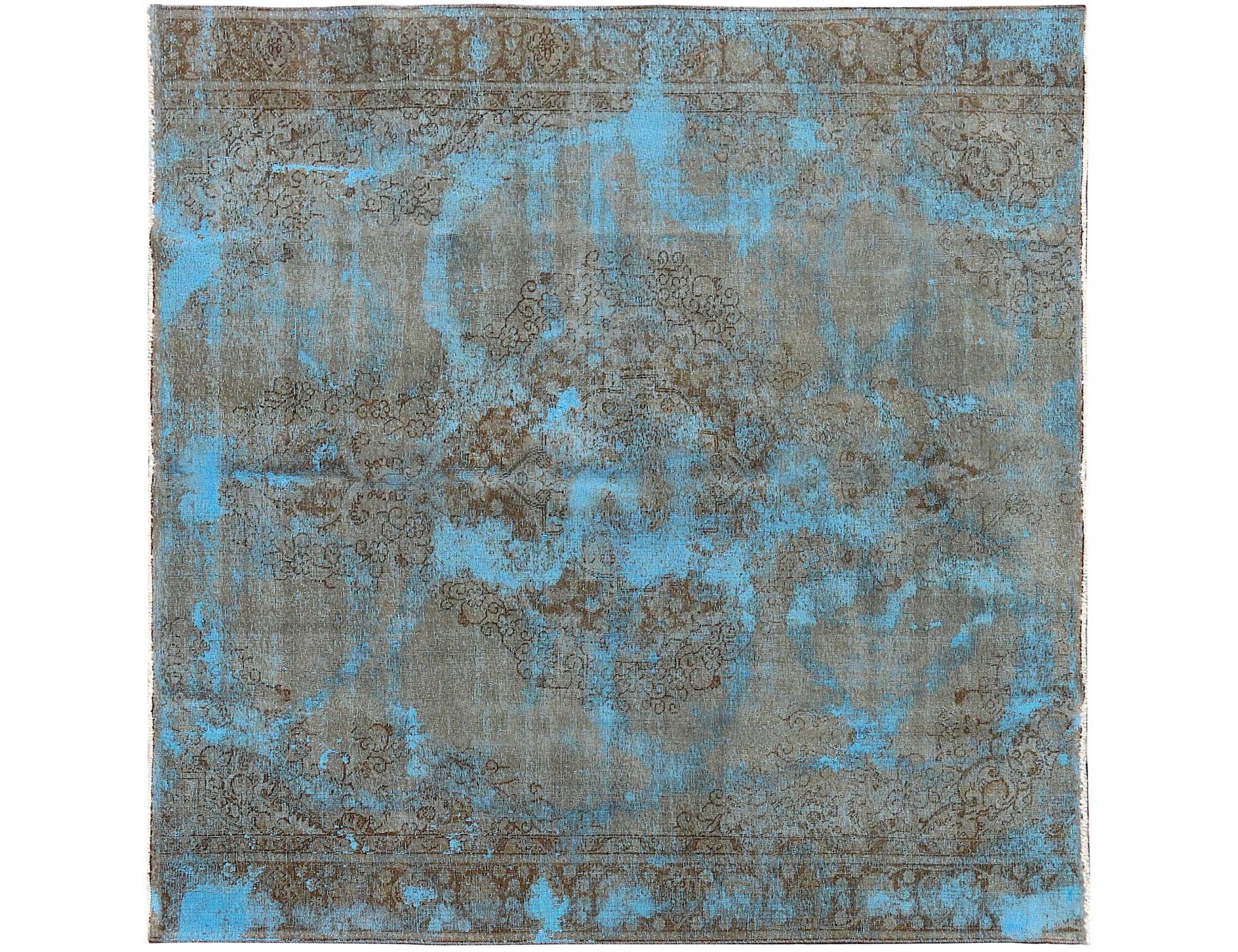 Tappeto Vintage  blu <br/>271 x 271 cm
