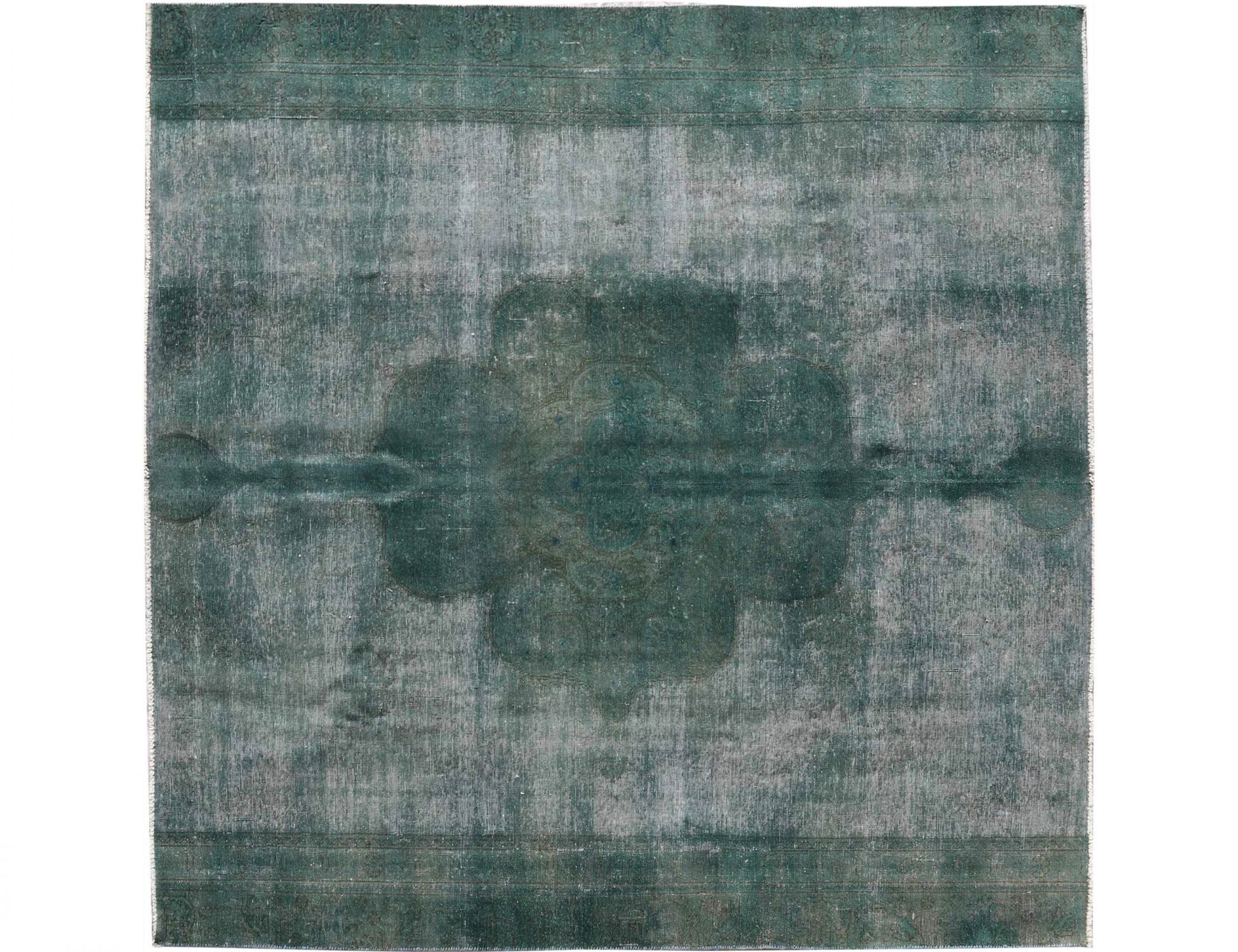 Tappeto Vintage  verde <br/>260 x 260 cm