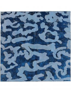 Vintage Carpet 205 X 205 blue