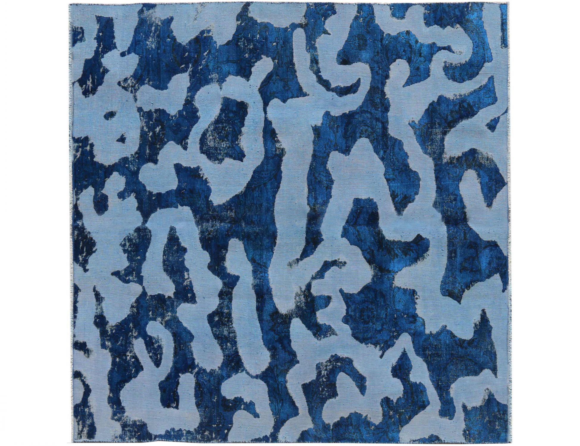 Tappeto Vintage  blu <br/>205 x 205 cm