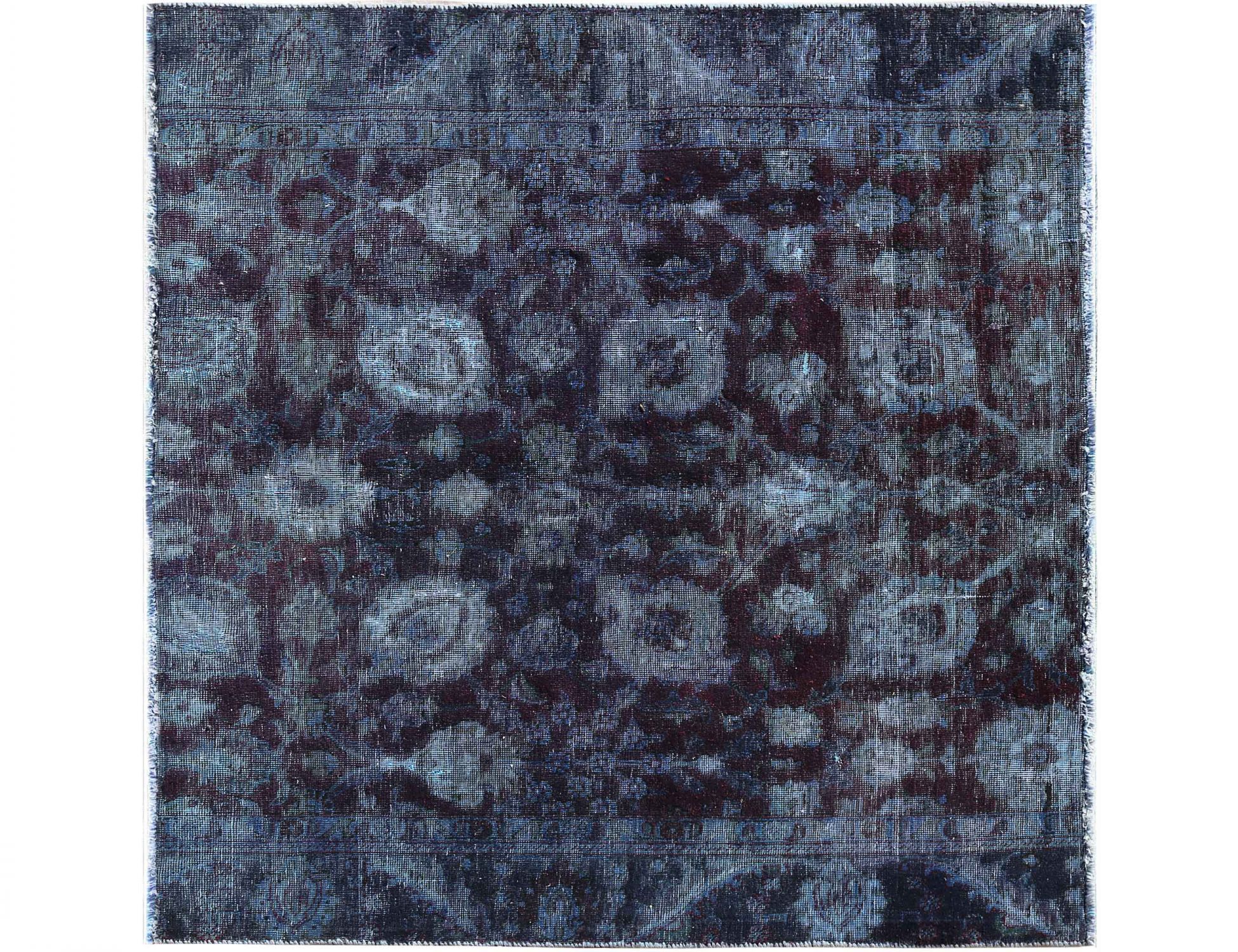 Tappeto Vintage  viola <br/>185 x 185 cm