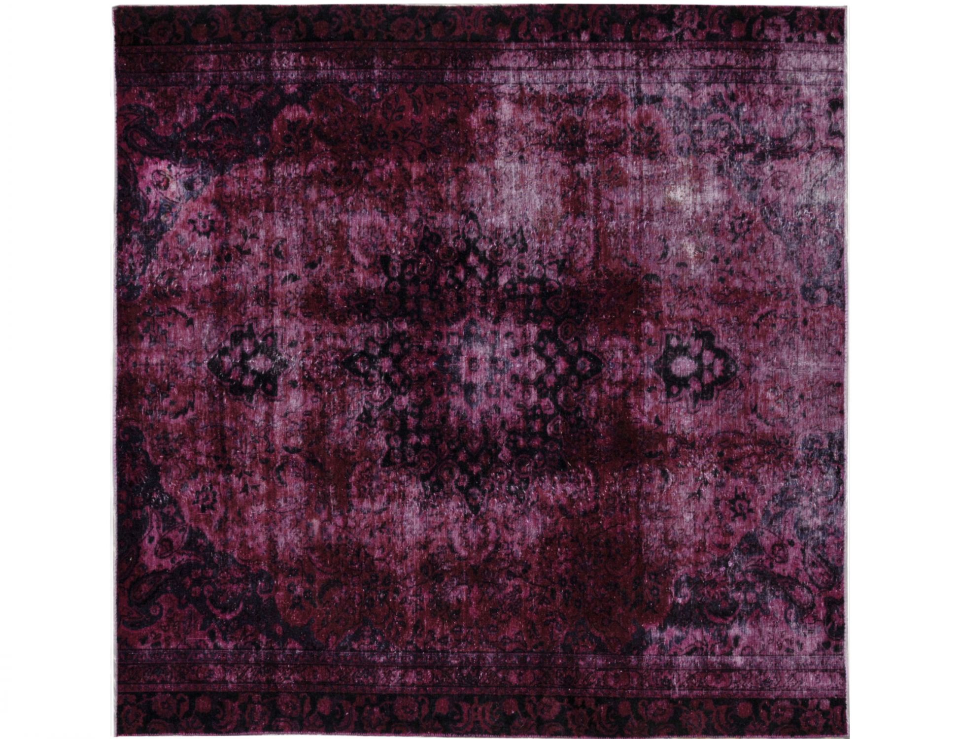 Tappeto Vintage  viola <br/>247 x 247 cm