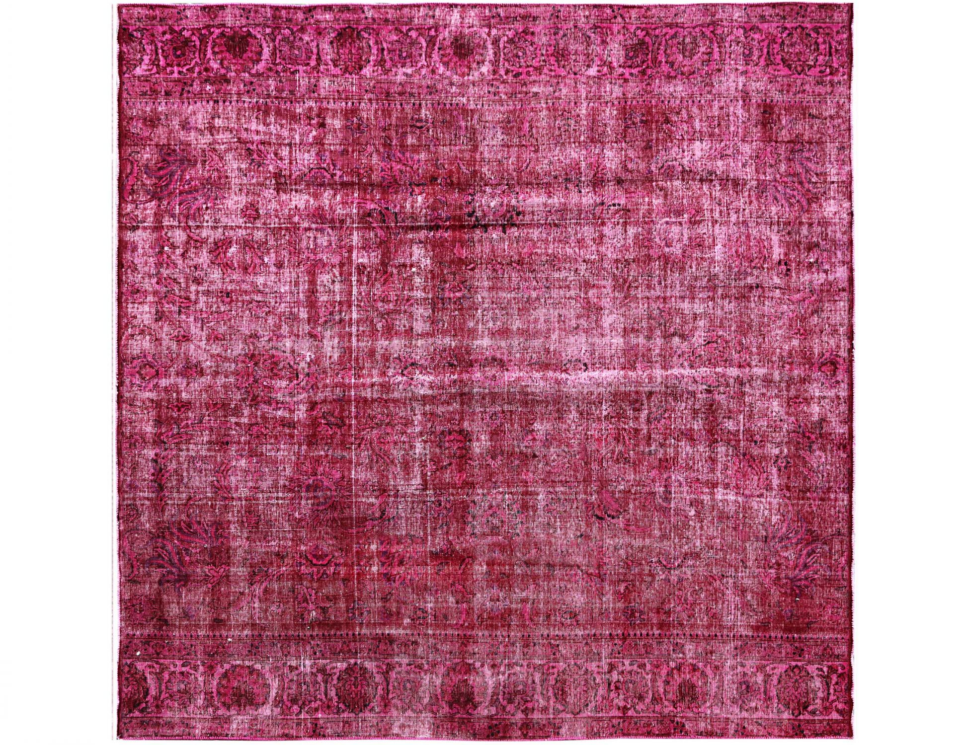 Tappeto Vintage  rosso <br/>287 x 287 cm