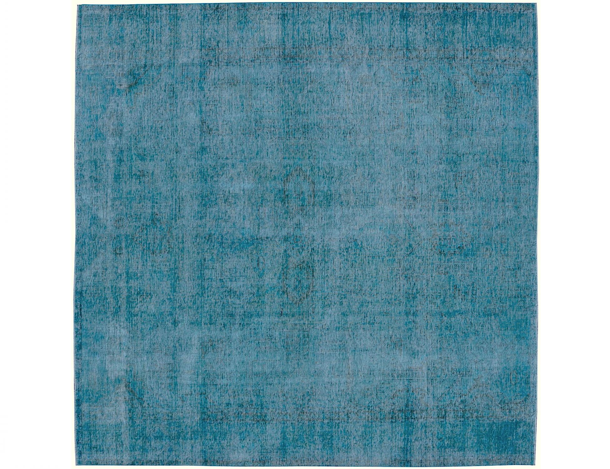 Tappeto Vintage  turchese <br/>296 x 296 cm