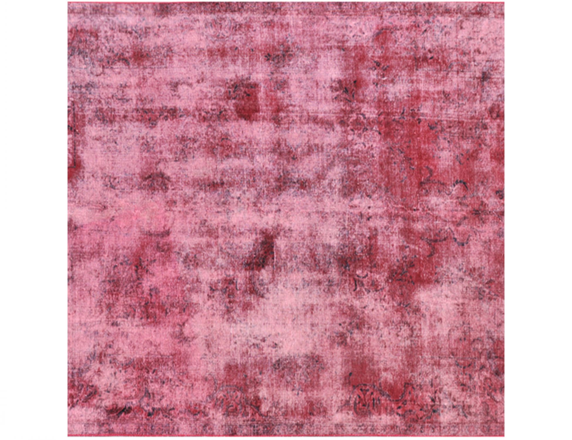Tappeto Vintage  rosso <br/>230 x 230 cm
