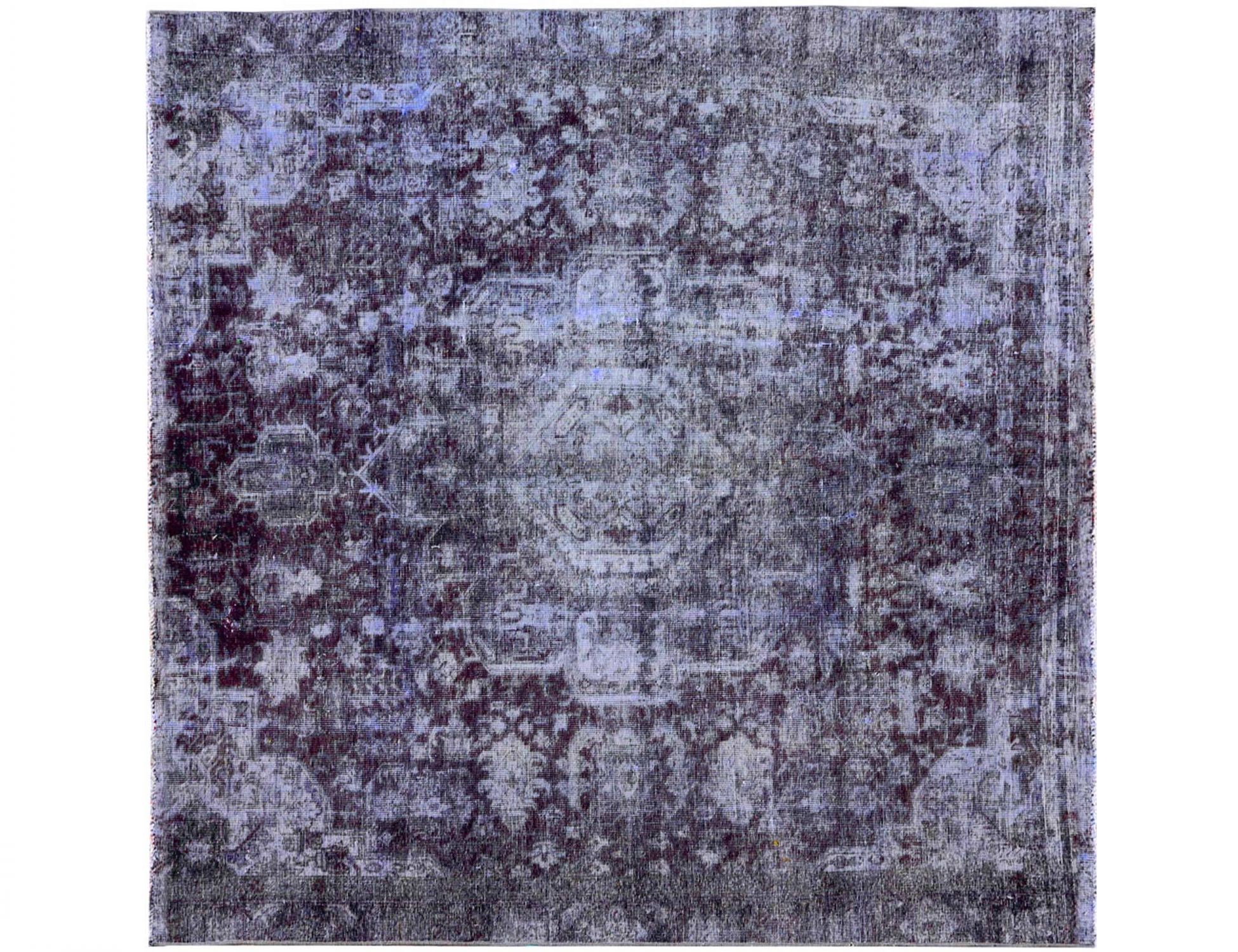 Tappeto Vintage  blu <br/>252 x 252 cm