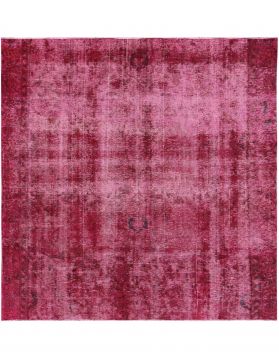 Alfombra Vintage 260 x 260 rojo