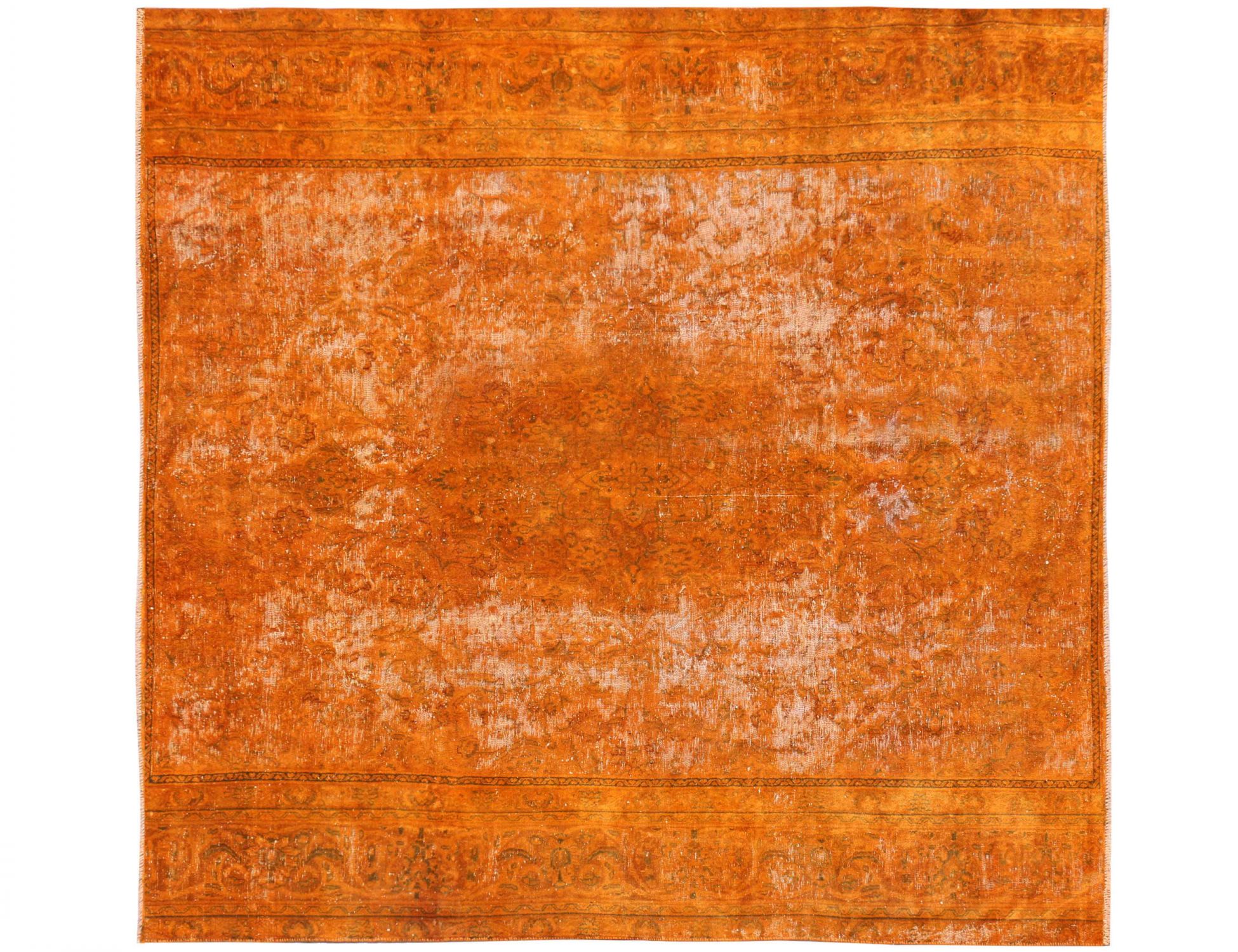 Tappeto Vintage  arancione <br/>276 x 276 cm