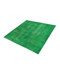 Grön Persien Vintage matta  260 x 260 cm