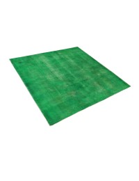 Grön Persien Vintage matta  260 x 260 cm