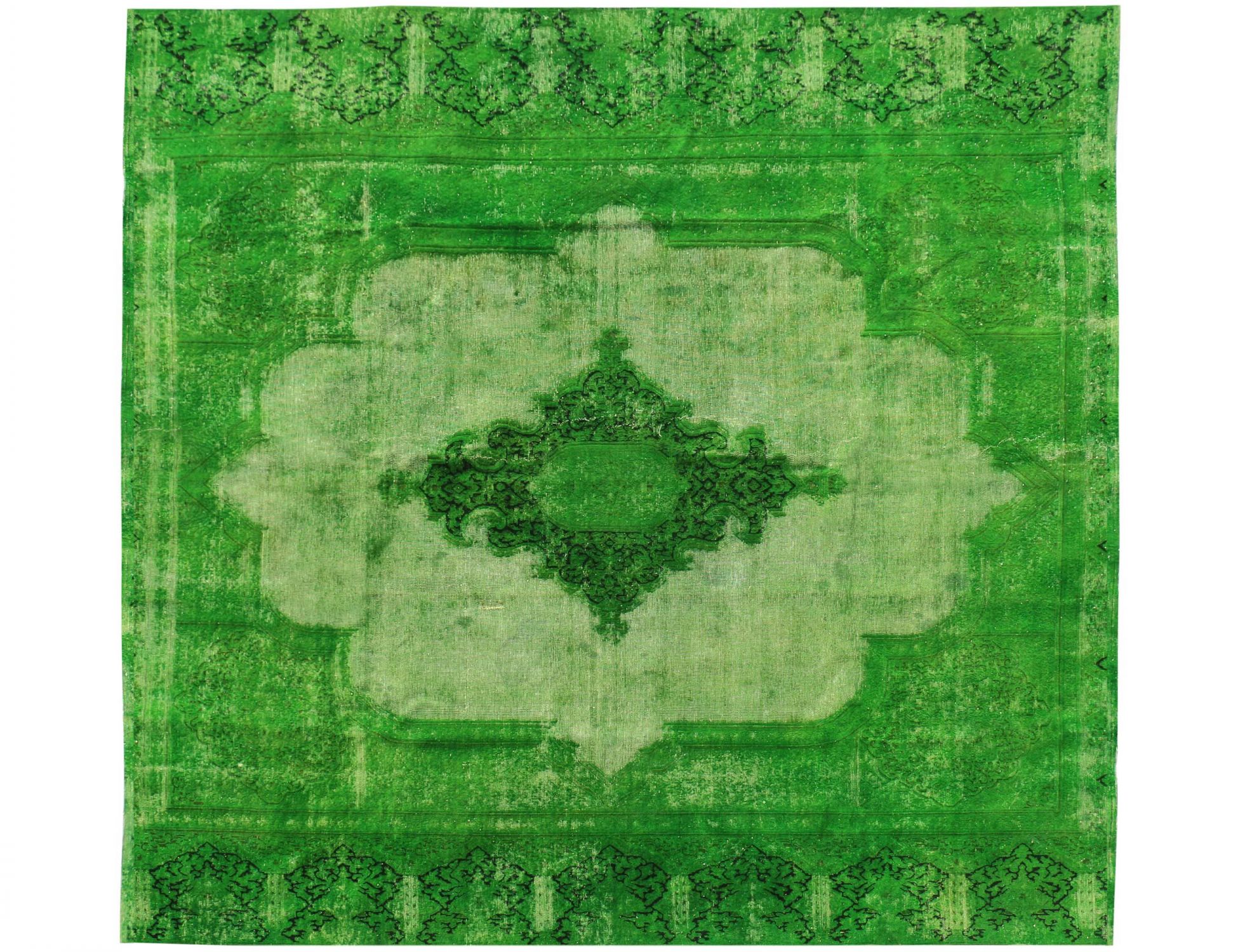 Vintage Kerman  verde <br/>280 x 280 cm