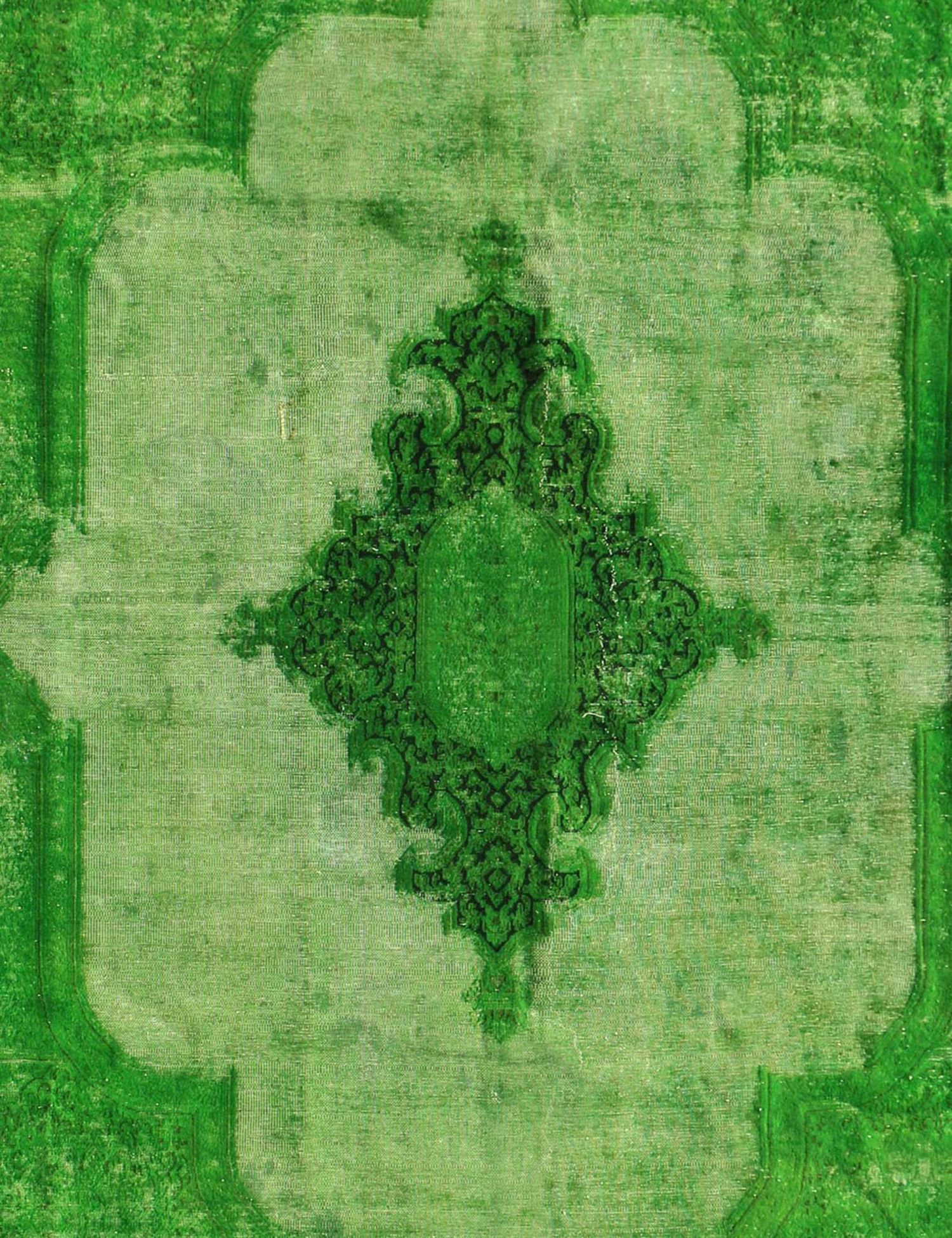 Vintage Kerman  verde <br/>280 x 280 cm