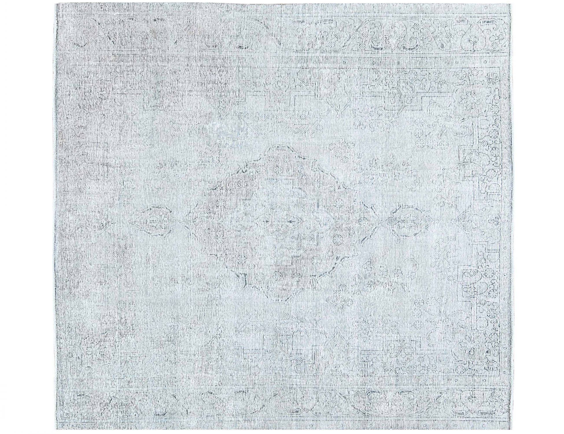 Tappeto Vintage  grigo <br/>294 x 294 cm